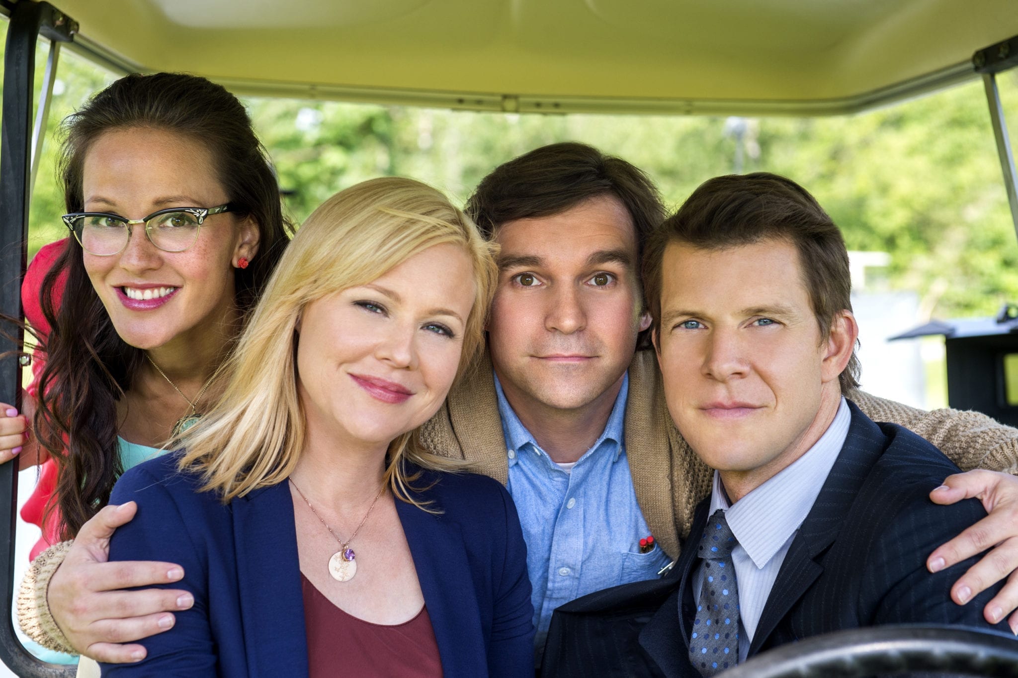Behind the Scenes Cast Photos of Signed, Sealed, Delivered